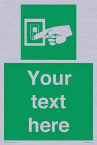 Custom Light Switch Sign